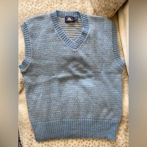 Blue Sweater Vest (Men’s Medium) Slim fit